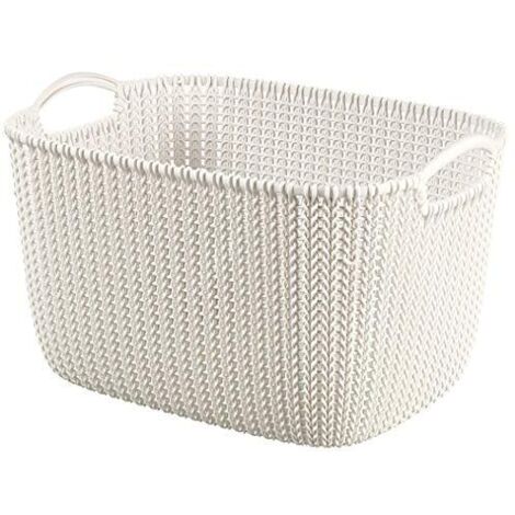 Cesto portaoggetti Curver plastica robusta 19 litri 38,5 x 28,5 cm (1/4)