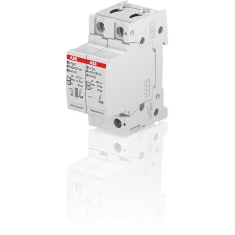Parafulmine abb ovr t1-t2 combinato 12.5kA compatto