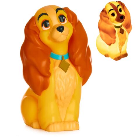 Lampada paladone lady and the tramp luce soffusa portatile 17,5 cm (1/4)