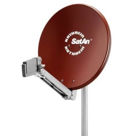 Kathrein  CAS 80 Antenna SAT 75 cm Materiale riflettente: Alluminio Rosso, Marrone (1/5)