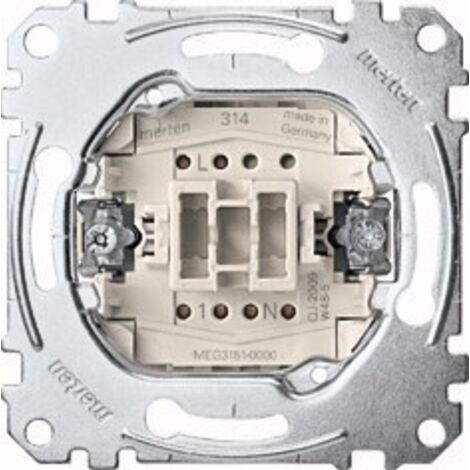 MERTEN MEG3151-0000 PULSANTE INTERRUTTORE 1P M TALLIQUE INTERRUTTORE ELETTRICO (1/2)