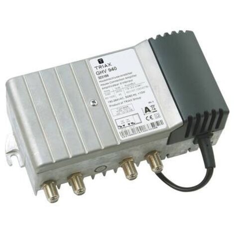 Triax  GHV 940 Amplificatore per TV via cavo 8 vie 40 dB (1/3)