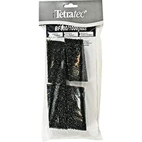 TETRATEC SPUGNA CARBONE ATTIVO CF 800-1000 4 PZ - (1/3)