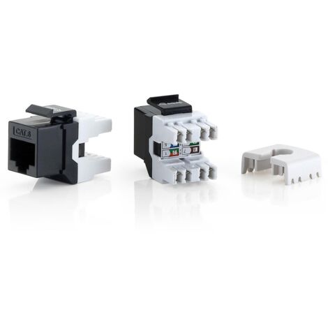 Connettori equip Keystone Cat.6 costruzione piatta cablaggio (1/2)