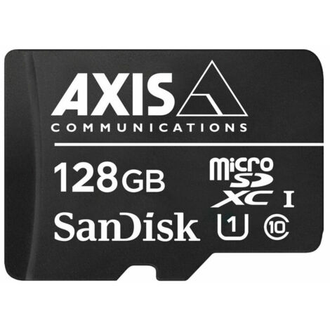 Scheda microSDXC Axis 128 GB velocità scrittura 80 MB s (1/4)