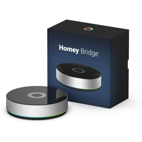 Athom Homey bridge Wireless Nero, Argento (1/4)