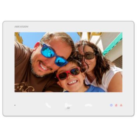 Videocitofono interno hikvision ds-kh7300ey-te2 4w 1024x600p 7 pollici bianco - 305304861 (1/3)