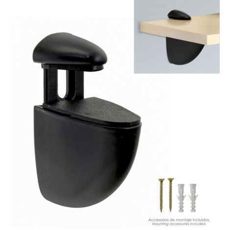 Supporto per mensola regolabile Pelican 1/20 mm. Nero (1 pezzo) (1/2)