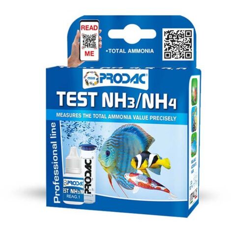 Prodac Prodactest test per controllo livelli ammoniaca in acquario (1/3)