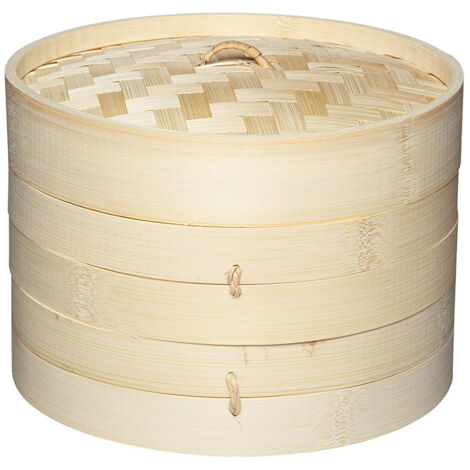 Apparecchio di cottura craft bamboo steamer 20 cm 2 livelli (1/2)
