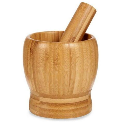 Mortaio ‎S3608234 Bambù (11 x 12 cm) (1/3)