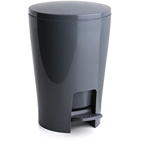 Cestino brabantia Tatay Diabolo 5 litri pedale grigio (1/3)