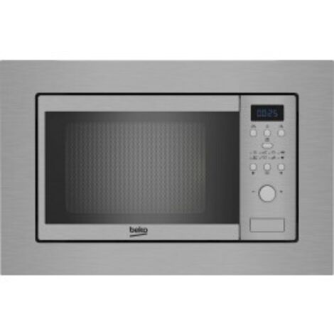 Beko – Microonde da incasso 17L 700W – Display incorporato – Controllo a pulsanti – Acciaio inox (1/5)