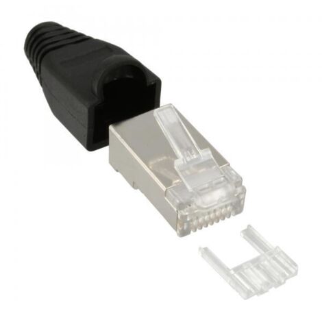 Connettori RJ45 Inline 74590S schermati protezione anti-piega