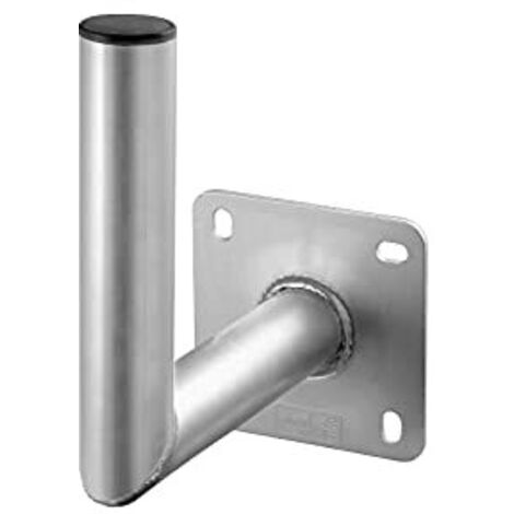 Goobay 67300 Supporto a Parete per Parabola SAT in Alluminio, Grigio (1/4)