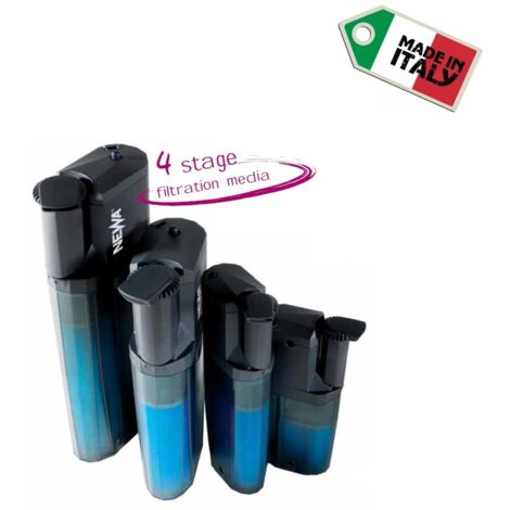SKIMMER DI SUPERFICIE POMPA FILTRO COMPLETO ACQUARIO DOLCE E MARINO 270-540 L/H (1/5)