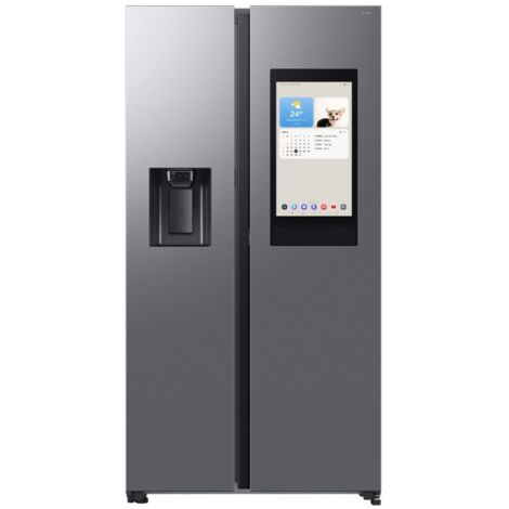 Samsung Series 9 Frigorifero Side By Side Family Hub 614L RS90F66BETEF. Posizionamento dell'apparecchio: Libera installazione, Design del prodotto: Porta americana, Colore del prodotto: Acciaio ino... (1/5)