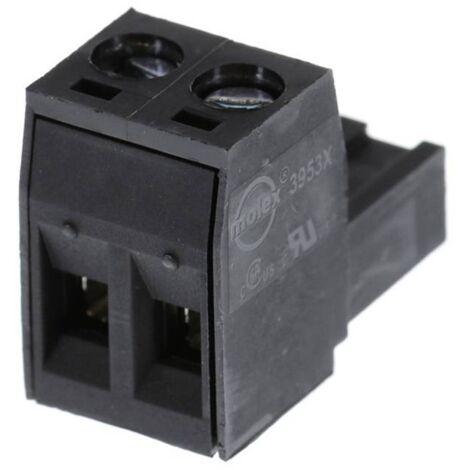 Morsettiera per cavo Molex Totale poli 2 Passo: 5.08 mm 395300002 1 pz. (1/3)