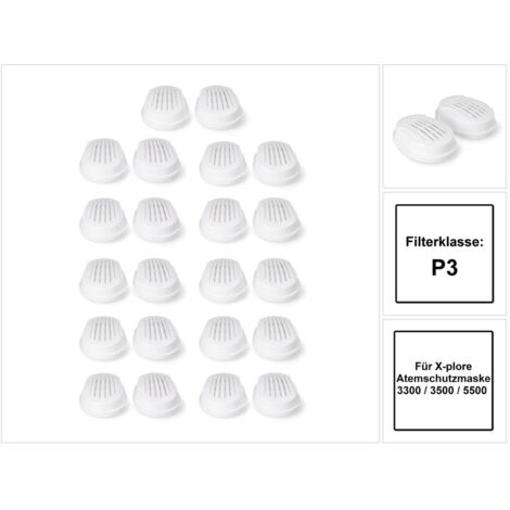 Dräger  Filtro antiparticolato P3 R (conf da 22 pz)  classe di (1/5)
