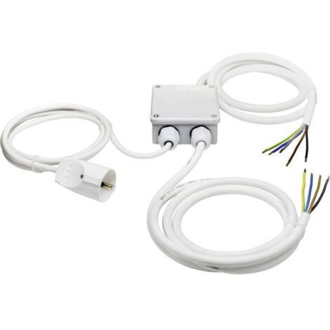 scatola di connessione heitronic 500580 precablata 200 cm (1/2)