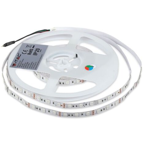V-TAC Striscia LED RGB multicolore 5 metri interno (1/5)