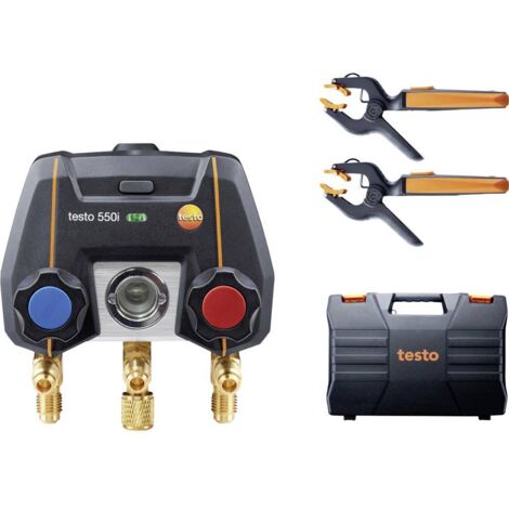 Testo 550i Smart Set manifold elettronico Bluetooth IP54 (1/5)