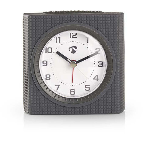 Nedis Orologio Analogico da Tavolo Grigio 14 cm (1/5)