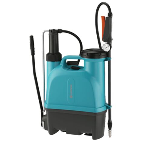 GARDENA Spruzzatore da giardino 12 lt con manometro, pompa a spalla per trattamenti piante (11142-20) (1/5)