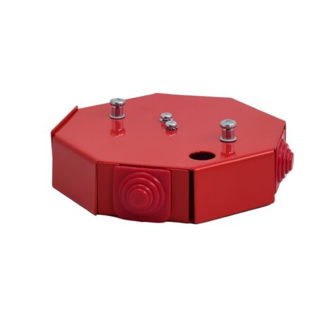Scatola di protezione antincendio, ottagonale, E90, diramazione, 3x2x4 mm2, 123x115x28mm, PIP-1AN R3x2x4 (1/5)