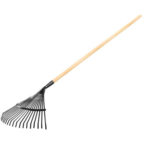 Attrezzo per pulizia giardino Verto 15g051 manico legno 21 denti (1/5)