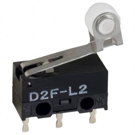 Omron  D2F-L2 Microinterruttore 30 V/DC 2 A 1 x On / (On) 1 pz. Sacchetto (1/2)