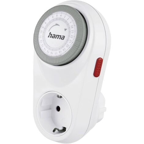 Timer meccanico Hama curved 250 V 3680 W programmabile (1/5)