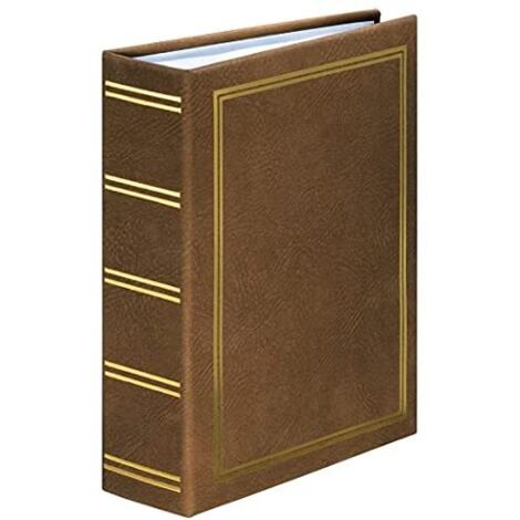 Hama Album Fotografico, Ecopelle, Marrone, 14.5 x 19.5 cm (1/4)