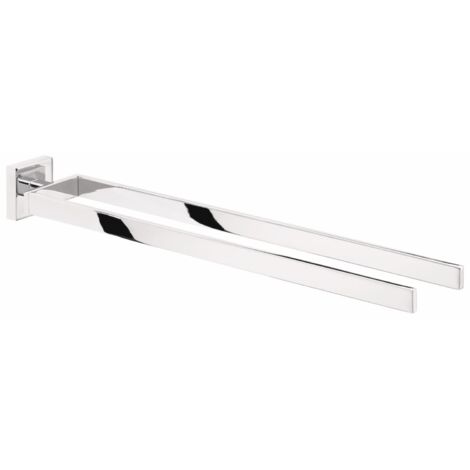 tesa Deluxxe porta-asciugamani in metallo cromato 45 cm (1/5)