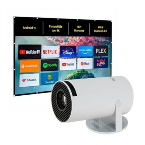 Proiettore iggual Pack mini proyector + pantalla 120" plegabl HD 1280 x 720 px (1/4)