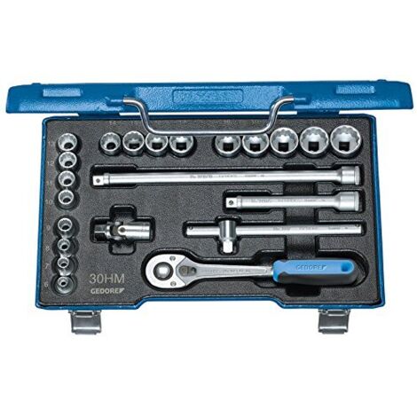 D 30 HMU-10 Set di chiavi a bussola 3/8" 22 pezzi UD-Profilo 6-22 mm (1/4)