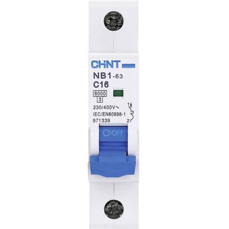 Chint 179618 NB1L Interruttore magnetotermico 1 polo 20 A (1/3)