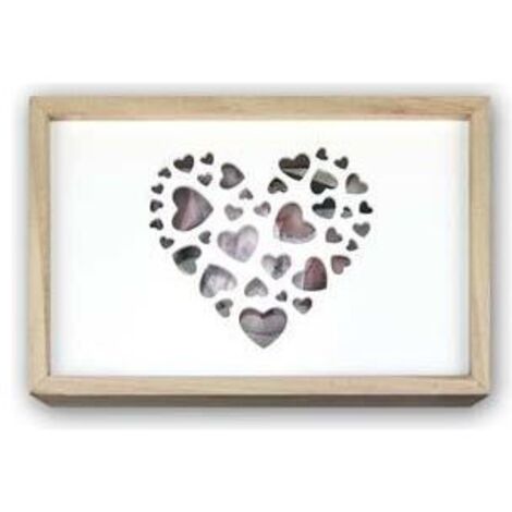 Scatola portaoggetti Zep cz1246 legno cuore USB (1/4)