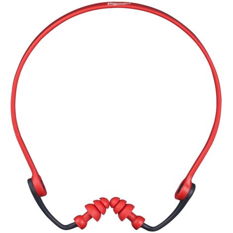 ARCHETTO AURICOLARE CON TAPPI - DISPOSITIVO DI PROTEZIONE DELL'UDITO CERTIFICATO EUROPEO EN 352-2 - MILWAUKEE (1/5)