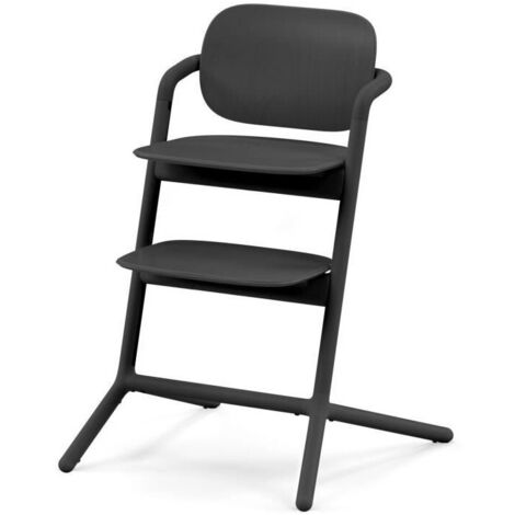 Cybex Lemo 2 seggiolone nero, design essenziale (1/5)