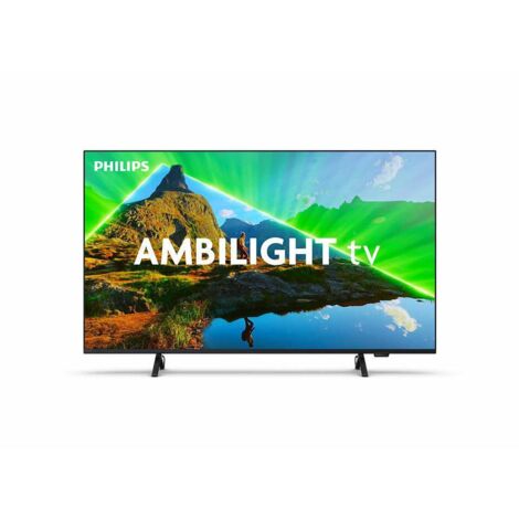 Philips Ambilight 43PUS8319 Smart TV 4K LED - - Schermo de 43" con Titan Piattaforma OS Pixel PreciseUltra HD e Dolby Atmos Sound, Funziona con Alexa e elAssistant de Voice Google - Nero Opaco (1/4)