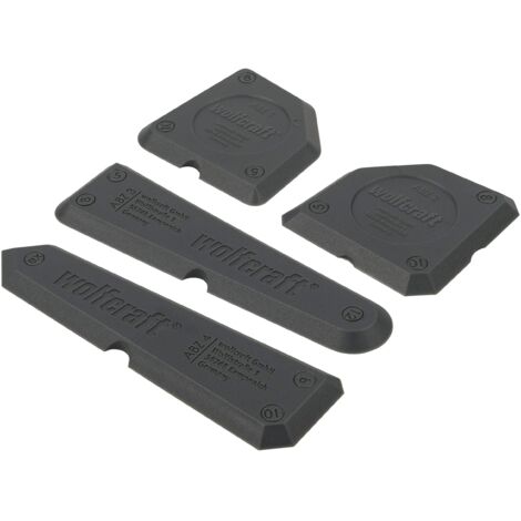 wolfcraft Set di lisciafughe in 4 pezzi I 4330000 I Per la rifinitura delle fughe (1/5)