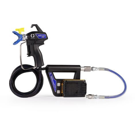 Pistola AIRLESS CONTRACTOR POWERSHOT Standard CEE - GRACO - con 2 batterie 18V - caricatore - 18H304 (1/2)
