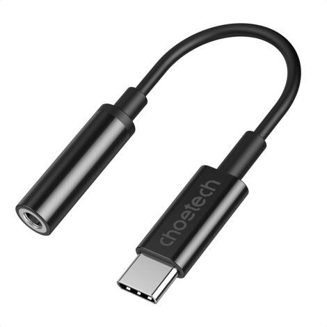 Adattatore audio USB-C - Jack 3,5 mm 11 cm nero (1/5)