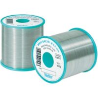 Weller Bobina Stagno senza piombo WSW SC M1 Sn0,7Cu 500 g 0.8 mm T0051387599