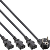 Cavo alimentazione inline 4043718256549 nero 5m 10A