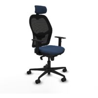 Sedia da Ufficio Piqueras y Crespo 1D036N2 Blu Marino