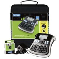 Etichettatrice Dymo LabelManager 210D con nastri D1 da 6, 9 e 12 mm, alimentazione elettrica, importata dalla Germania