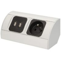 Presa sottopensile 230V + 2xUSB - OR-AE-1310
