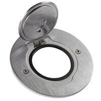 Legrand Column.& postazione di lavoro 089701Base rotonda P/2mod. Inox